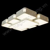 Đèn mâm áp trần chữ nhật LED 3 chế độ ánh sáng HP217-ML011/6+1 HP217-ML011/6+1